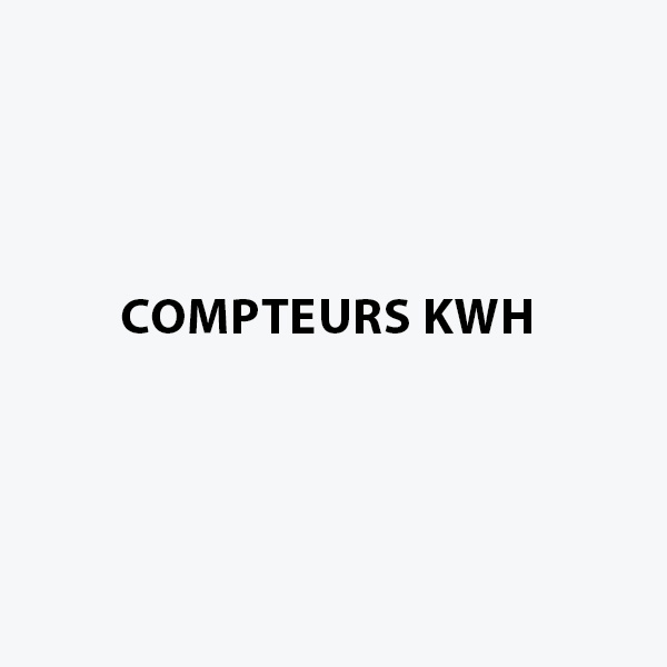 Compteurs KWH